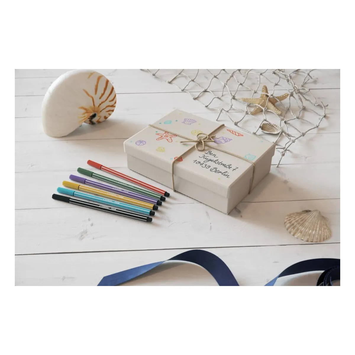 STABILO® Premium-Filzstift - Pen 68 - pflaume