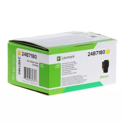 Lexmark Toner '24 B 7180' gelb 6.000 Seiten