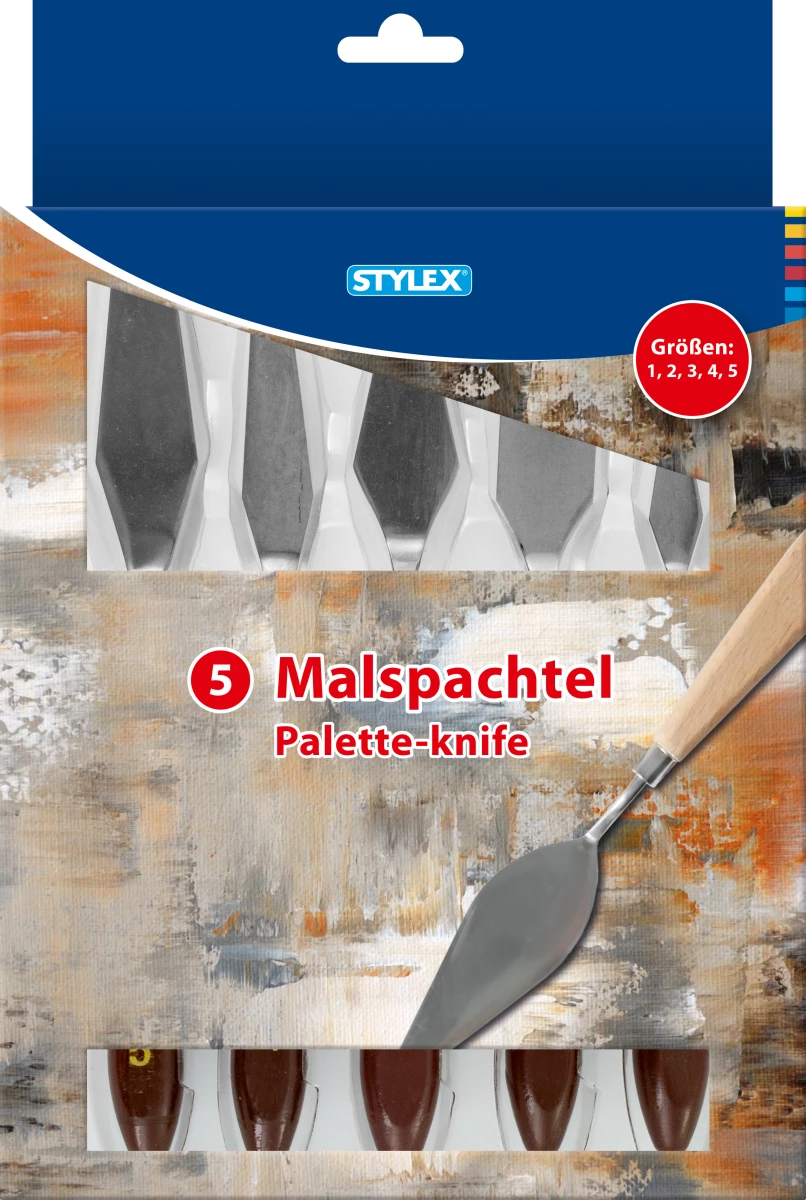 Stylex Malspachtel, 5-teilig