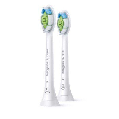 HX6062/10 Sonicare W2 Optimal White Standard-Bürstenköpfe für Schallzahnbürste Doppelpack Weiß