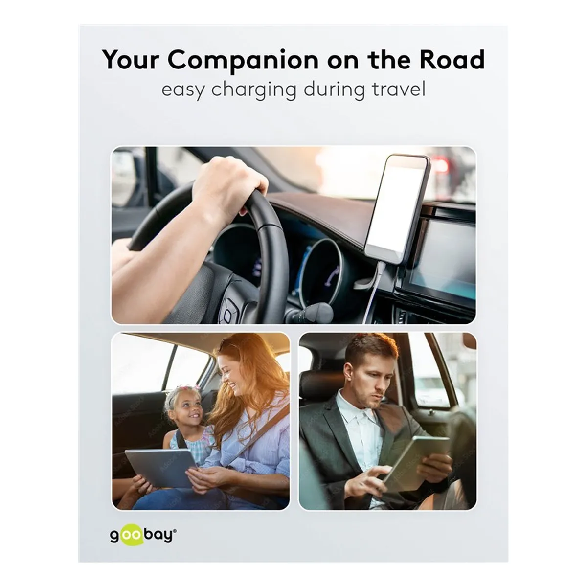 Goobay Dual-USB-C™ PD Auto Schnellladegerät (Power Delivery)