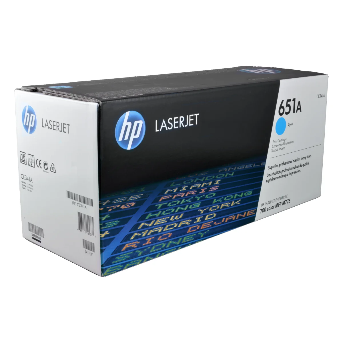 HP Toner CE341A  651A  cyan