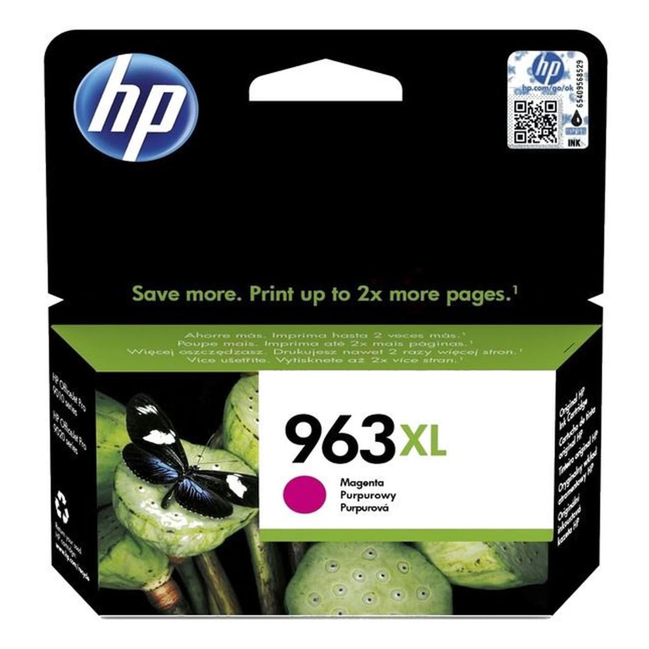 Druckerpatrone HP 963XL magenta 23,25 ml | 1.600 Seiten (3JA28AE)