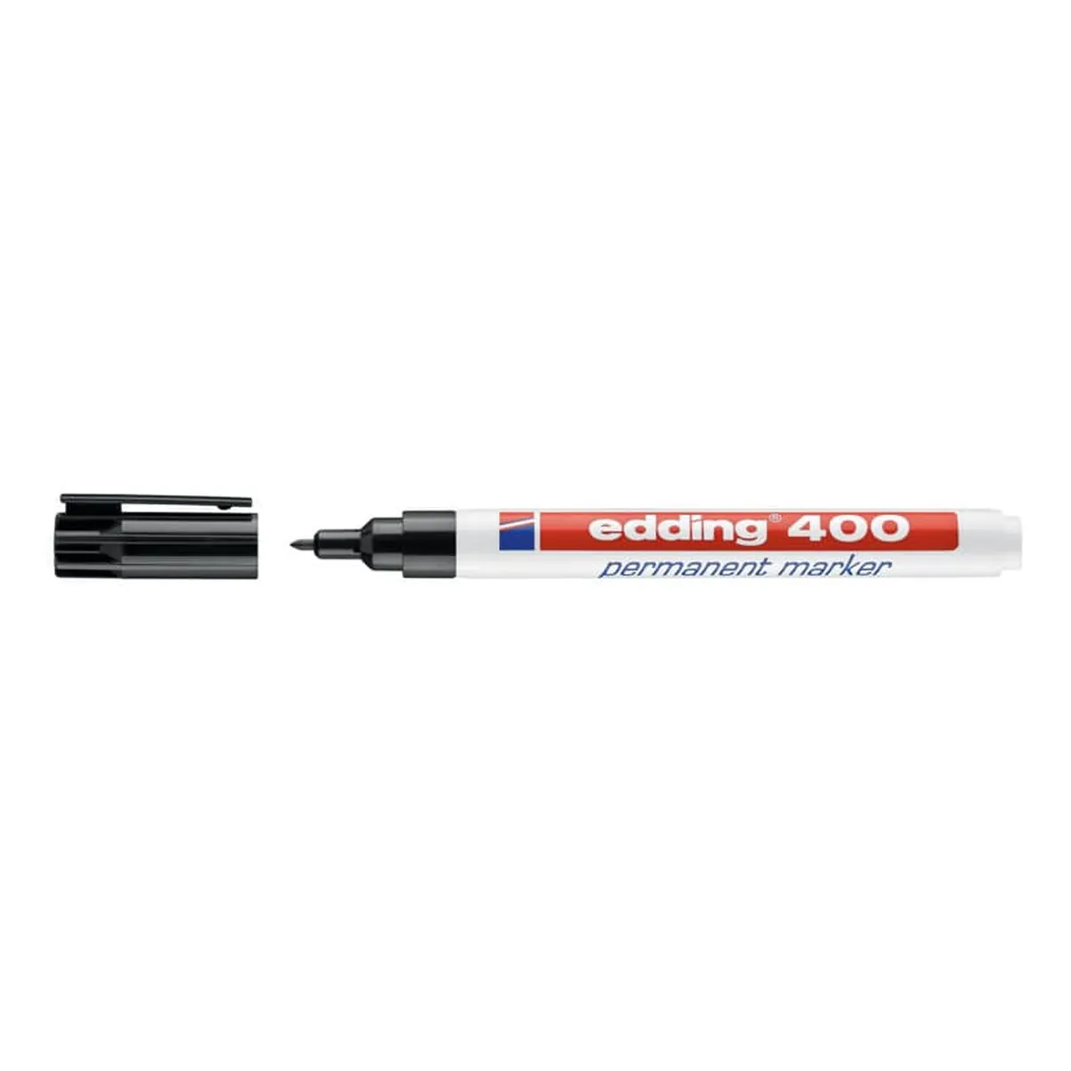 Edding Permanentmarker - 1 mm, schwarz, nachfüllbar