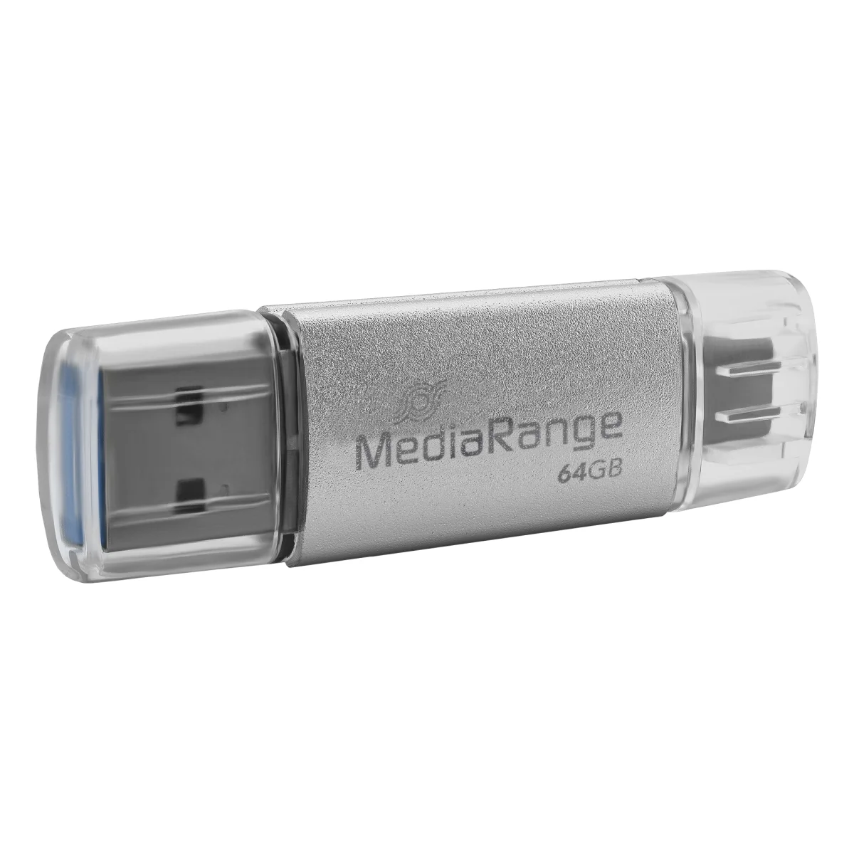 MediaRange USB Stick 3.1 Kombo-Speicherstick, mit USB Type-C™ Stecker - 64 GB