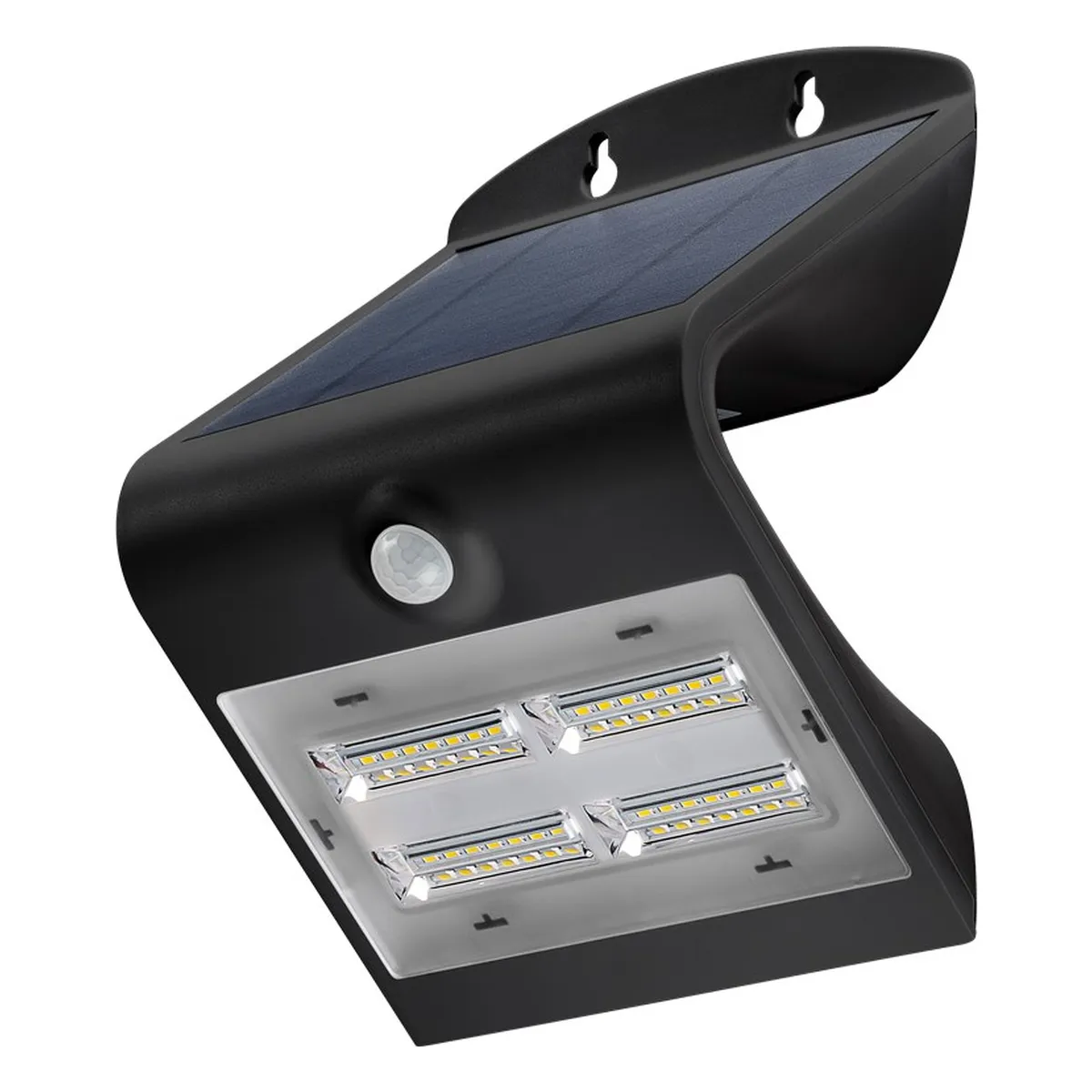 Goobay LED Solar-Wandleuchte mit Bewegungsmelder 3,2 W