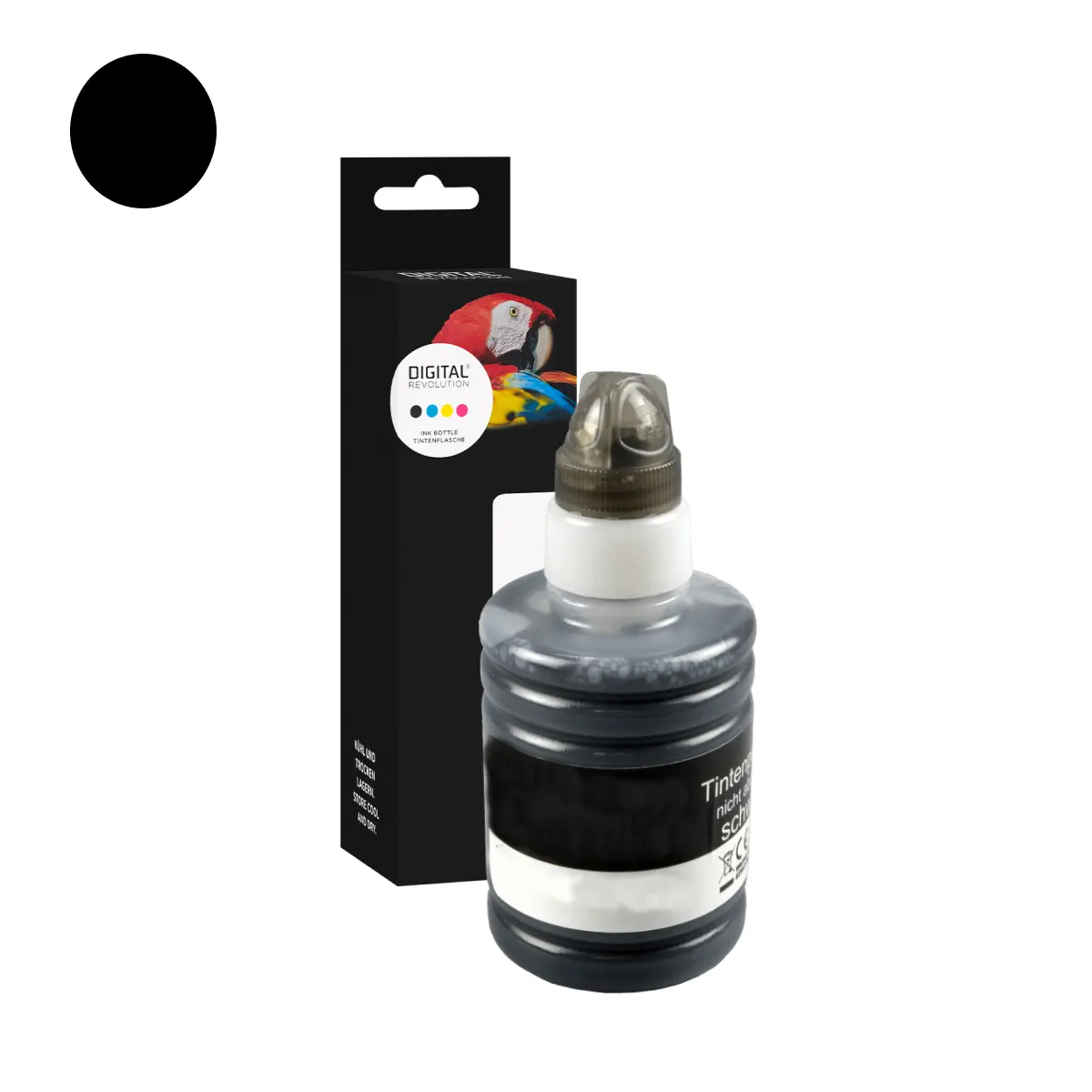Brother BT-6000 - alternative Tinte 'schwarz' 140 ml | 7.300 Seiten - Digital Revolution