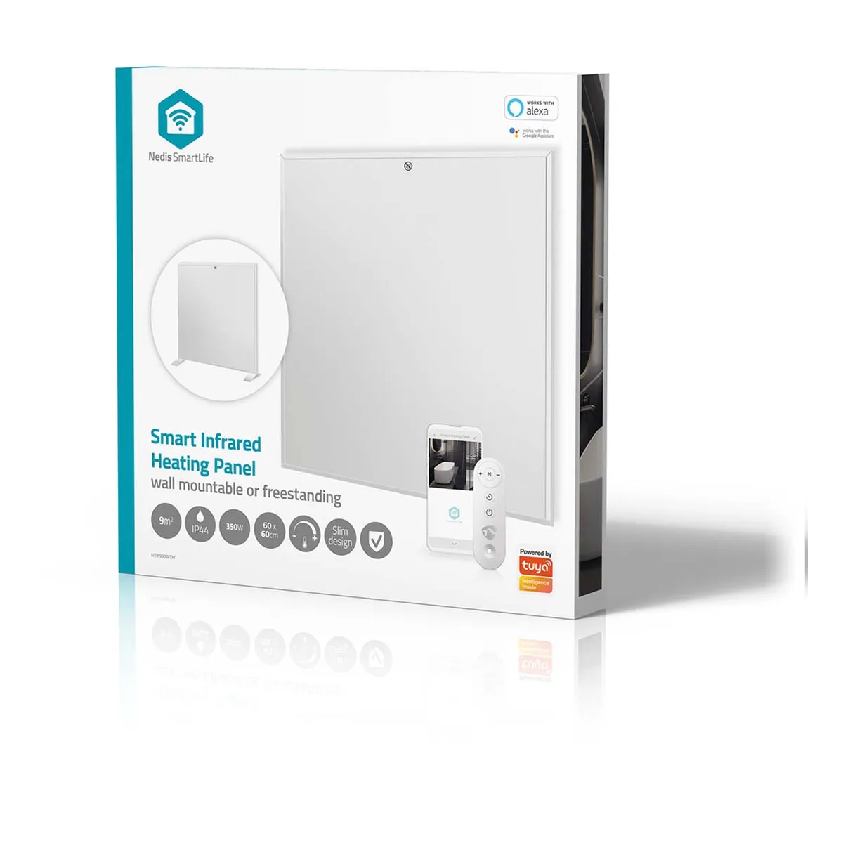 Nedis SmartLife Infrarot-Heizplatte 350 Watt