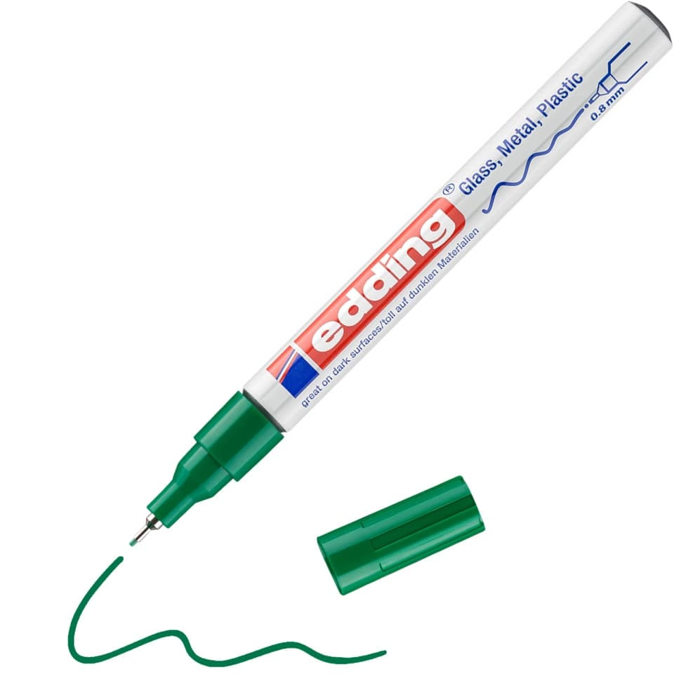Glanzlackmarker - 0,8 mm, grün