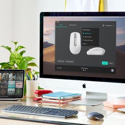 Logitech MX Anywhere 3 Kabelos + Bluetooth 4000DPI graphit