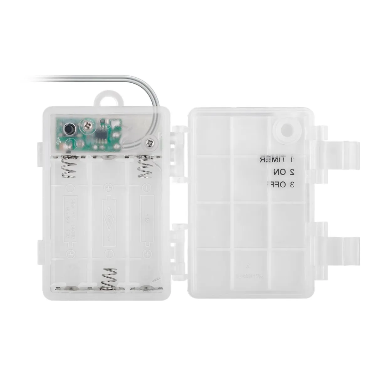 Goobay 3er-Set Lichterbäume mit 75 LEDs
