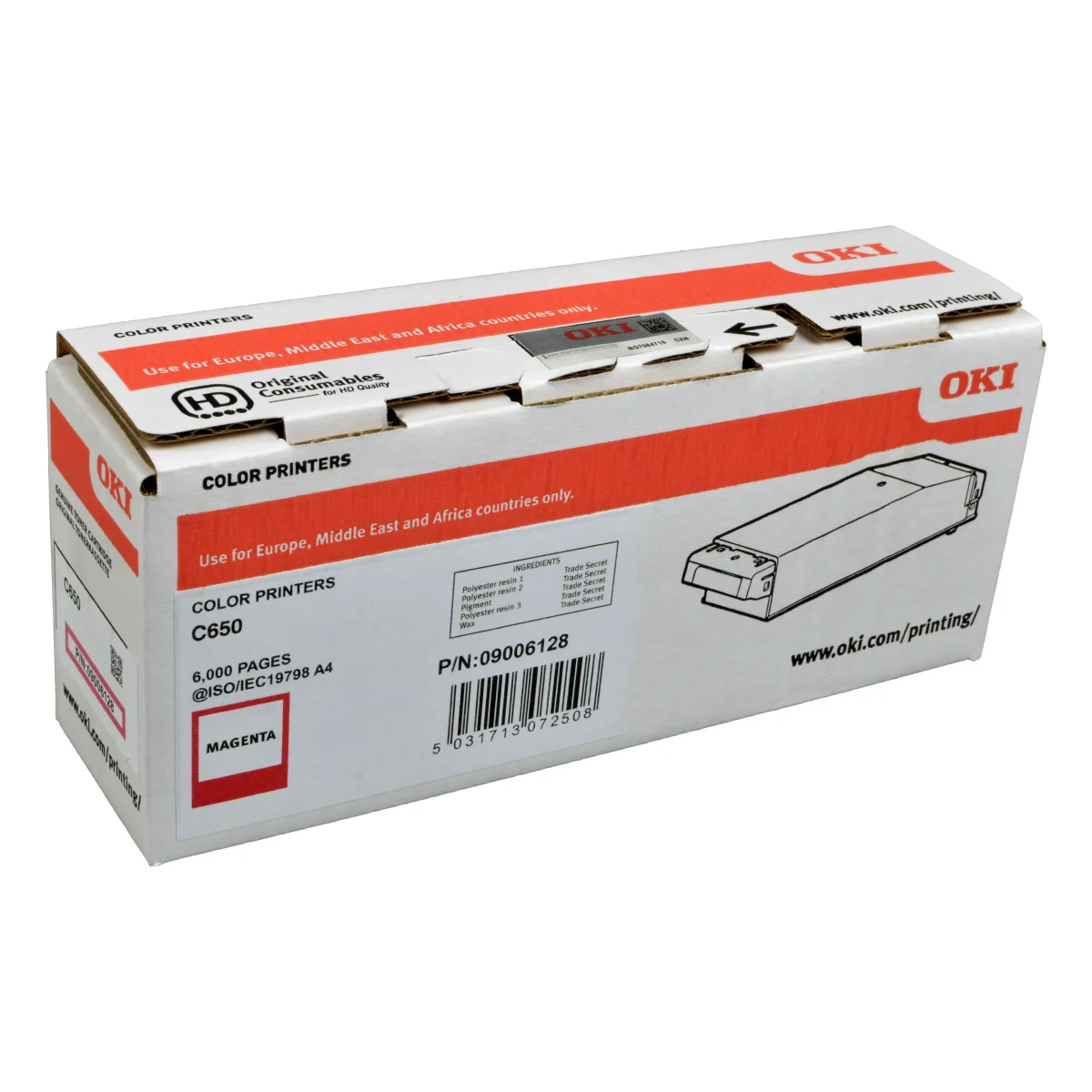 Oki Toner 09006128  magenta