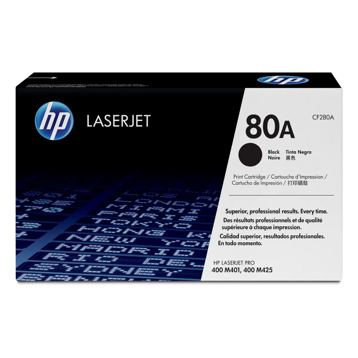 HP 80A Toner schwarz 2.700 Seiten (CF280A)