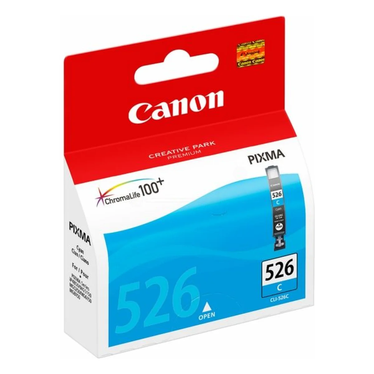 Druckerpatrone Canon CLI-526 C cyan 9 ml | 462 Seiten (4541B001)