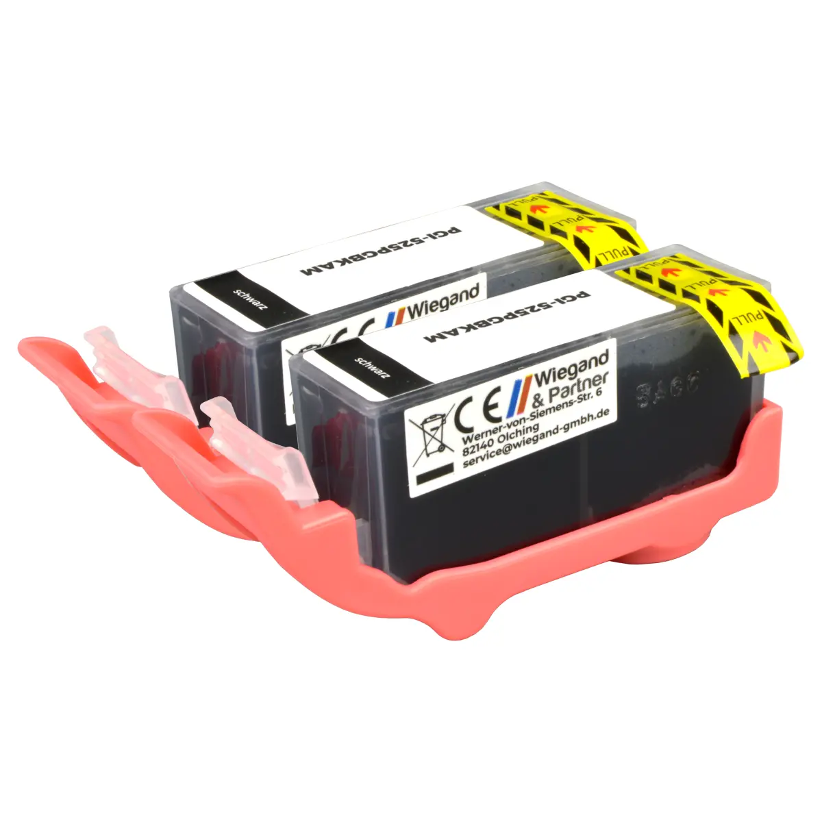 Canon PGI-525 PGBK - alternatives Patronen DoppelPack 'schwarz' 2x 20 ml | 2x 360 Seiten - Digital Revolution