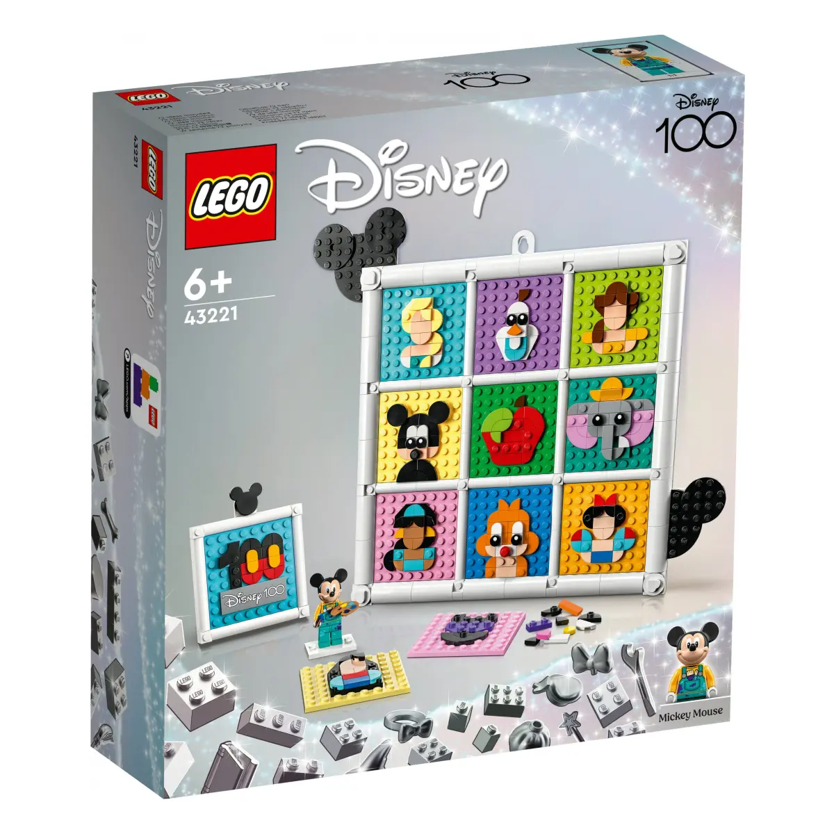 LEGO® Disney 100 Jahre Disney Zeichentrickikonen 43221
