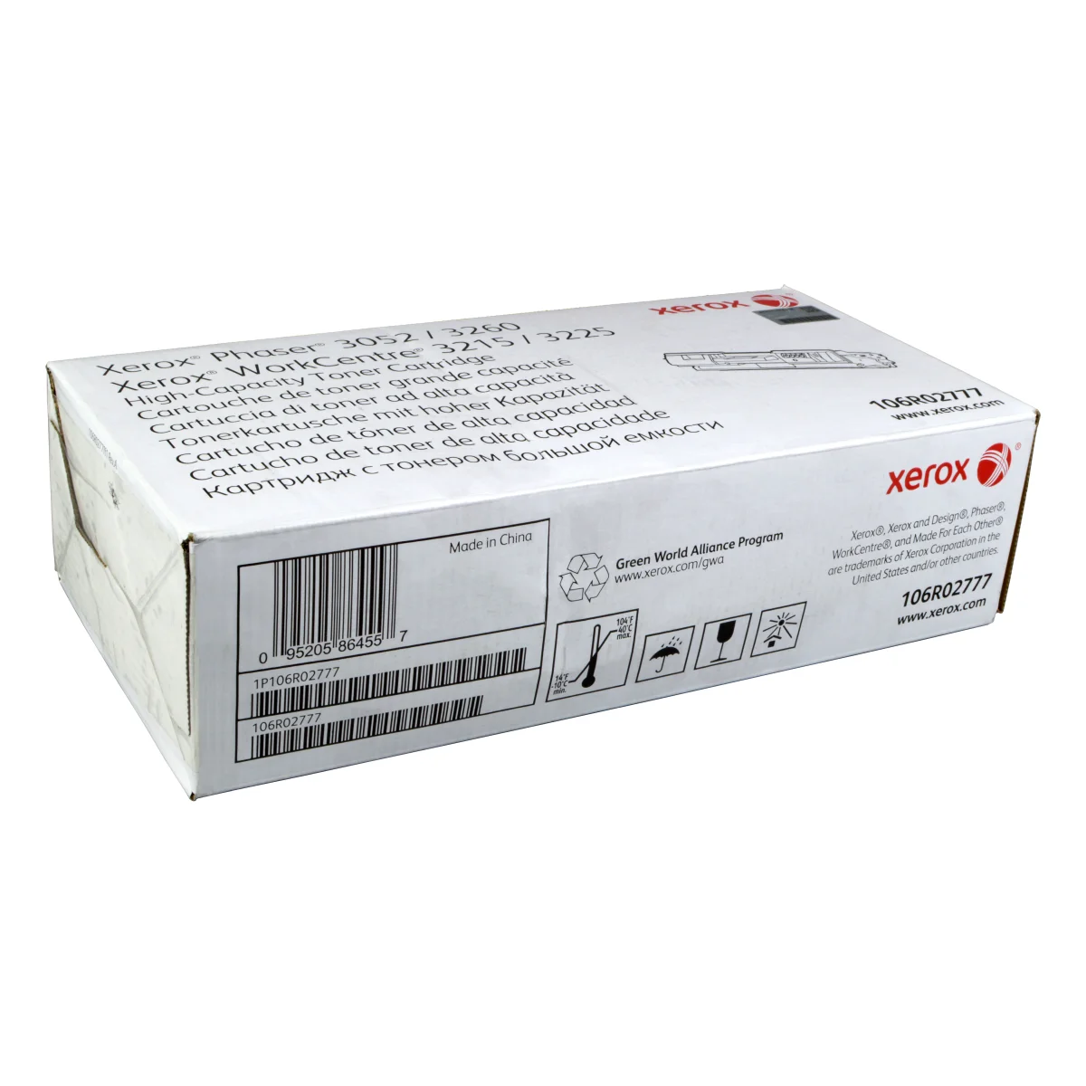 Xerox Toner 106R02777  schwarz
