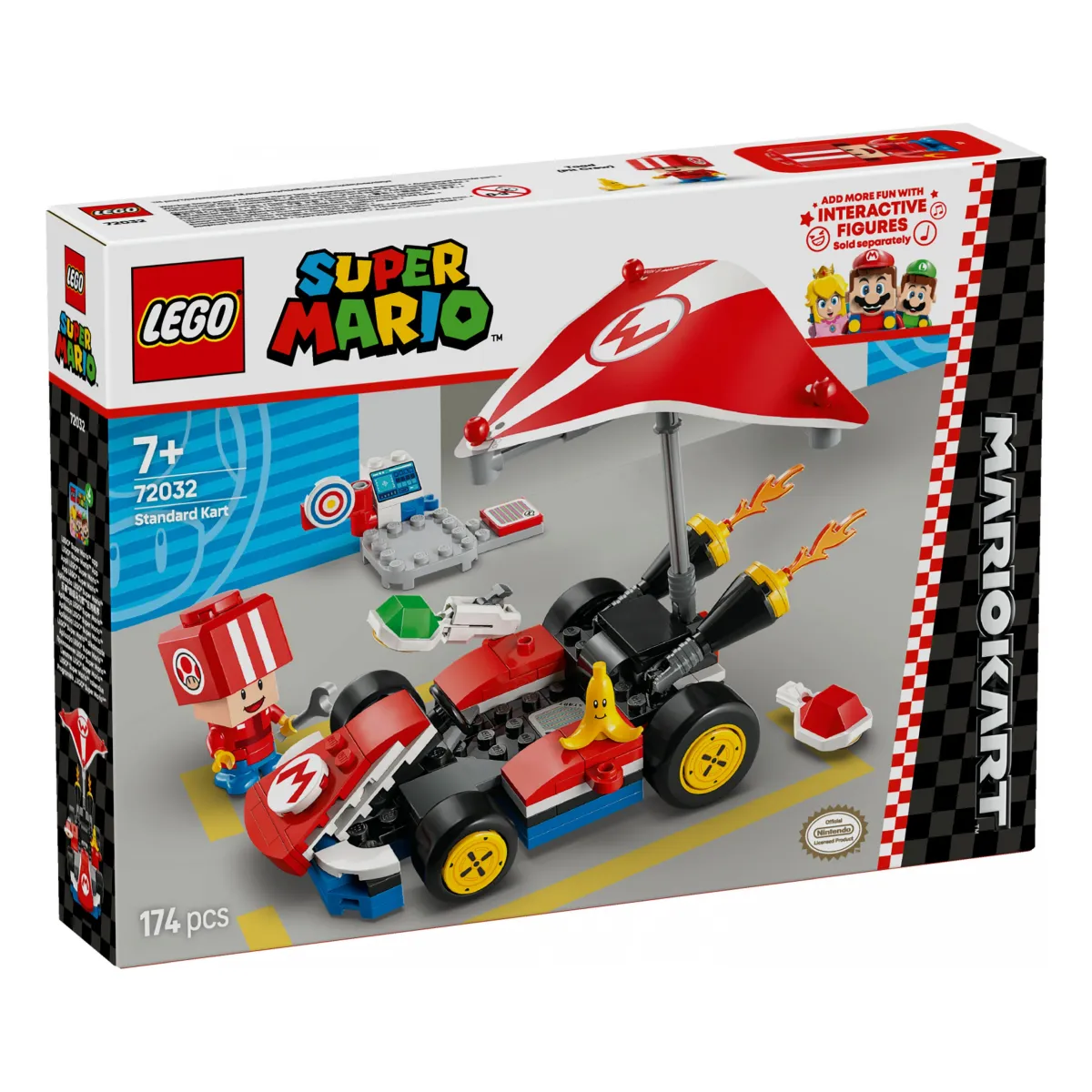 LEGO® Super Mario Mario Kart – Standard–Kart 72032 LEGO® Super Mario Mario Kart – Standard–Kart 72032
