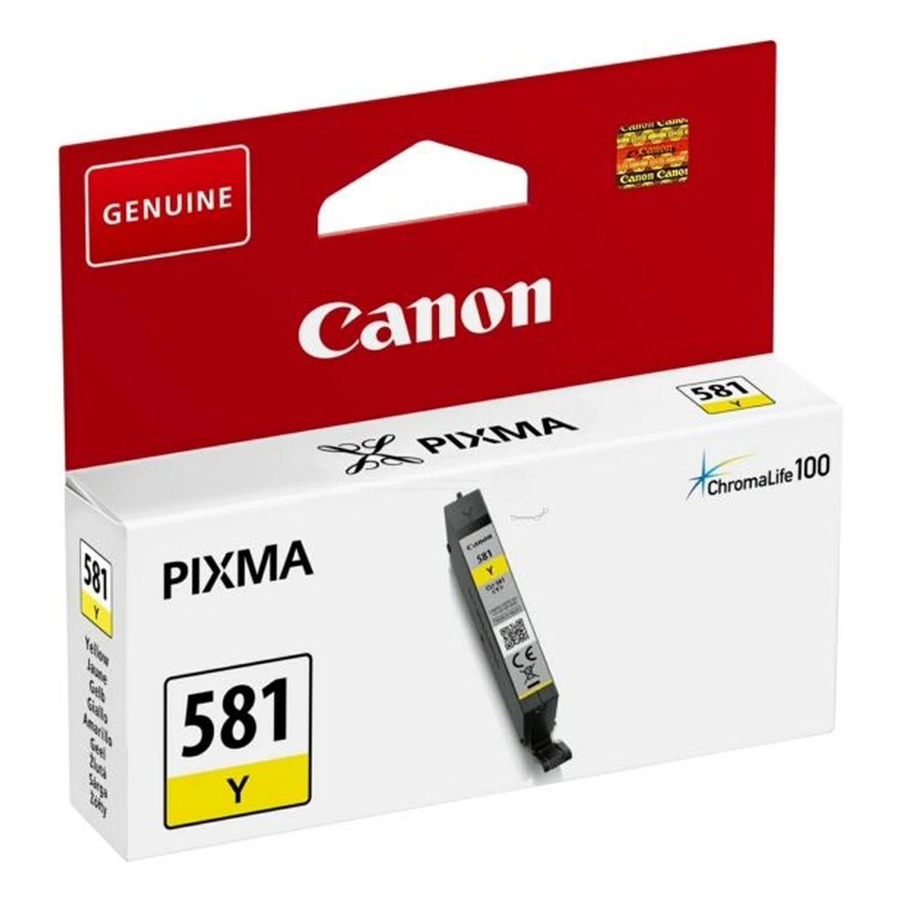 Druckerpatrone Canon CLI-581 Y gelb 5,6 ml | 259 Seiten (2105C001)