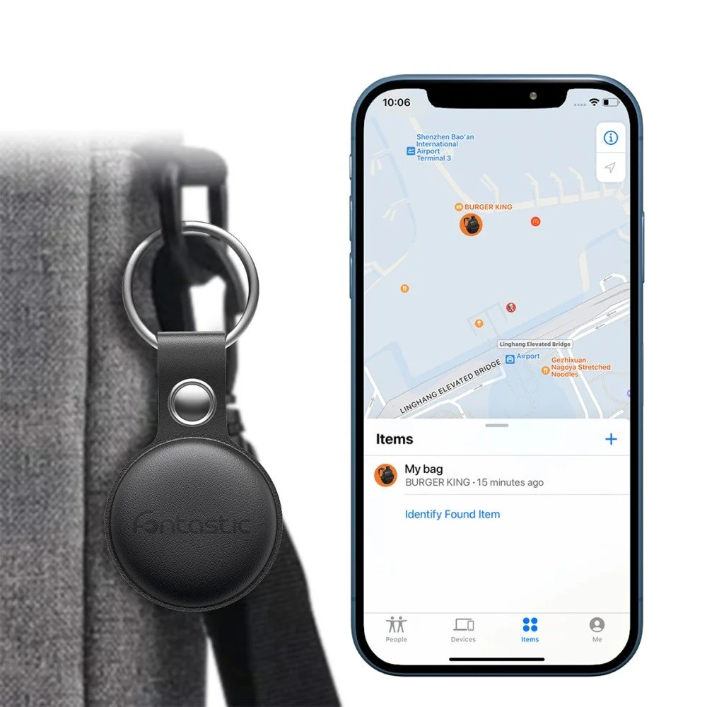 Fontastic FonTag Smart Finder mit Schutzhülle