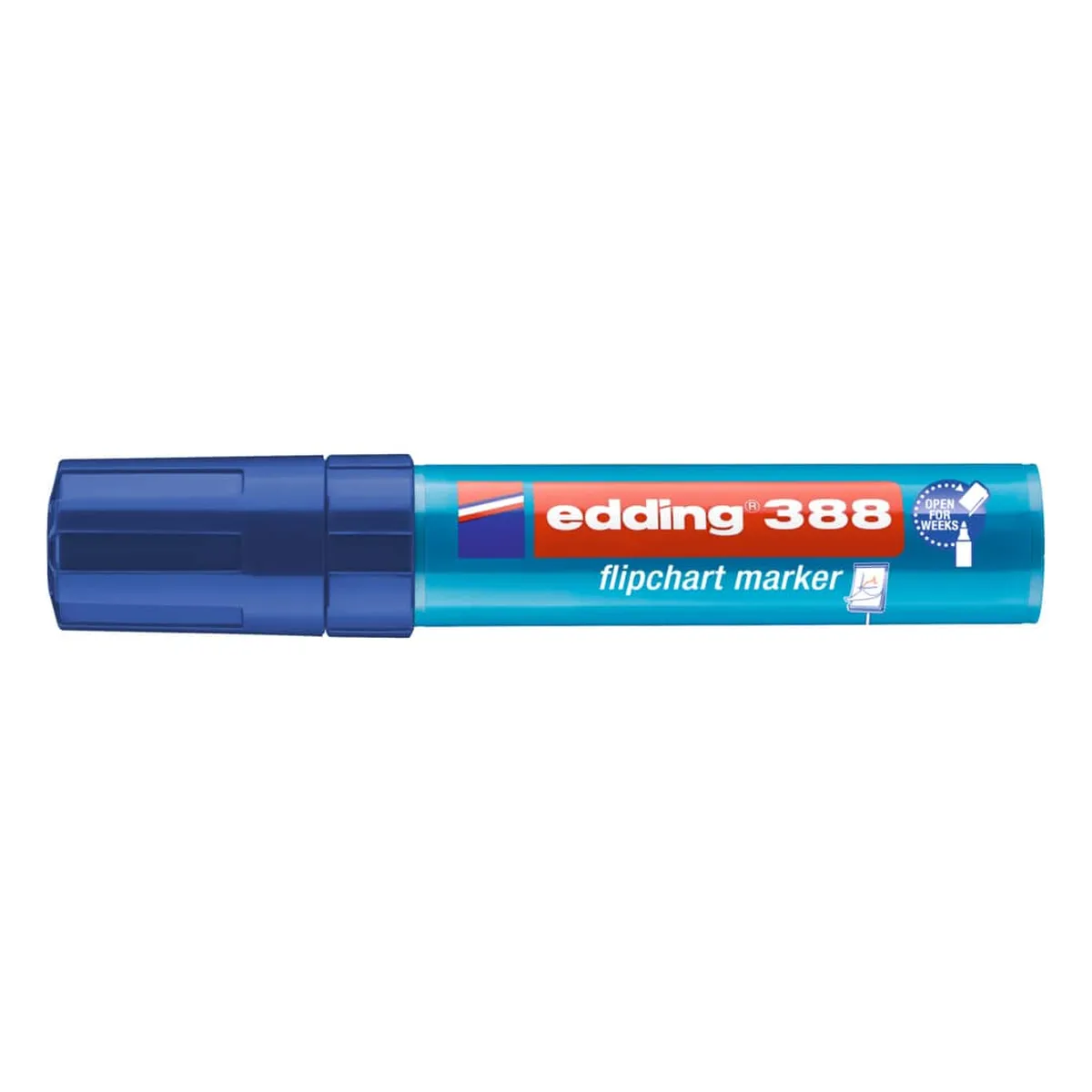 Edding 388 Flipchartmarker - 4 - 12 mm, blau