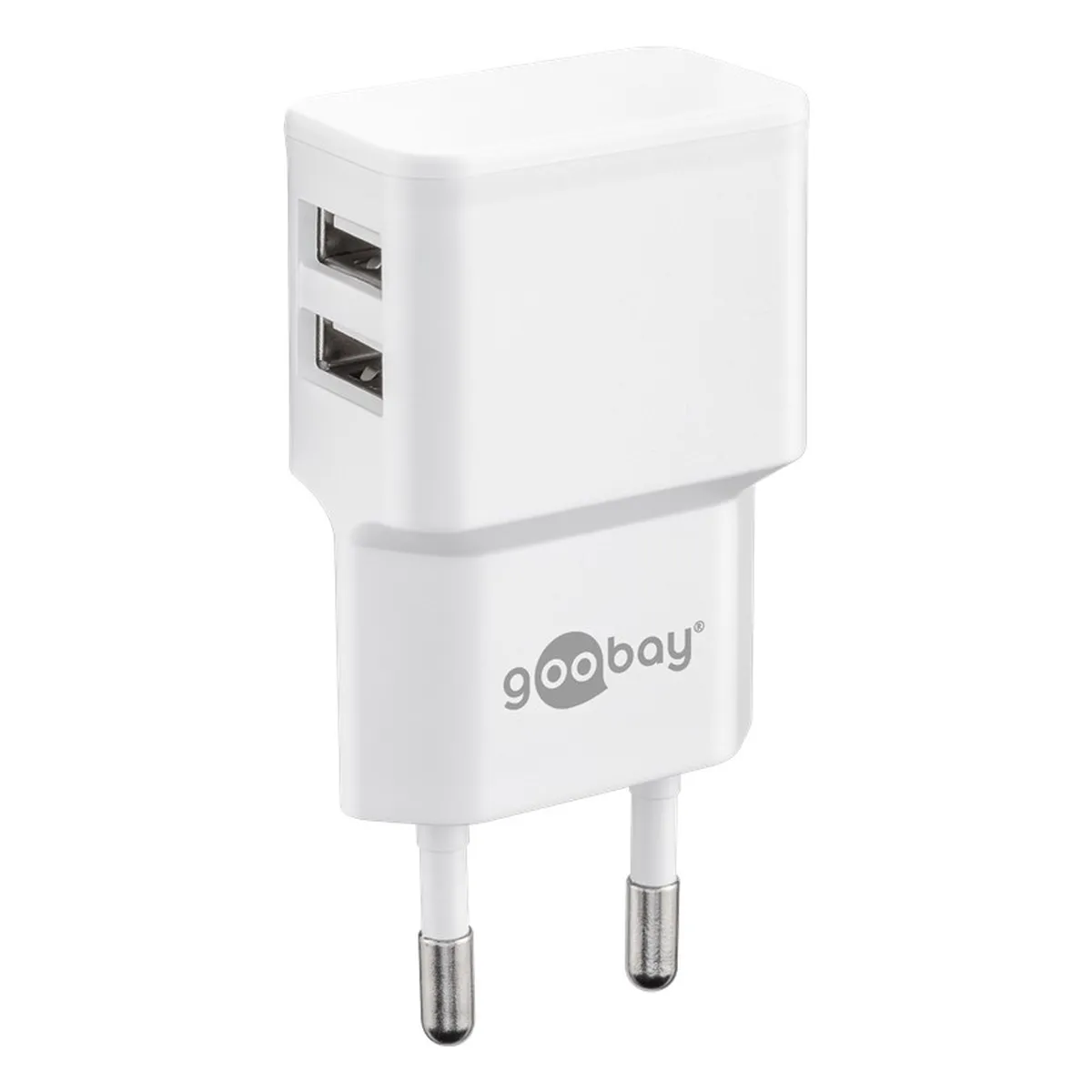 Goobay Apple Lightning Dual Ladeset 2,4 A