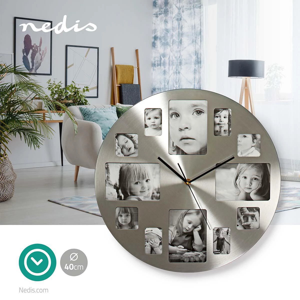 Nedis Wanduhr