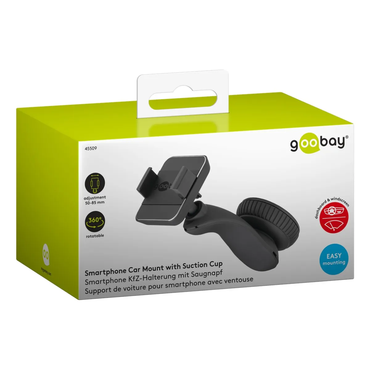 Goobay Saugnapf Smartphone KfZ-Halterung