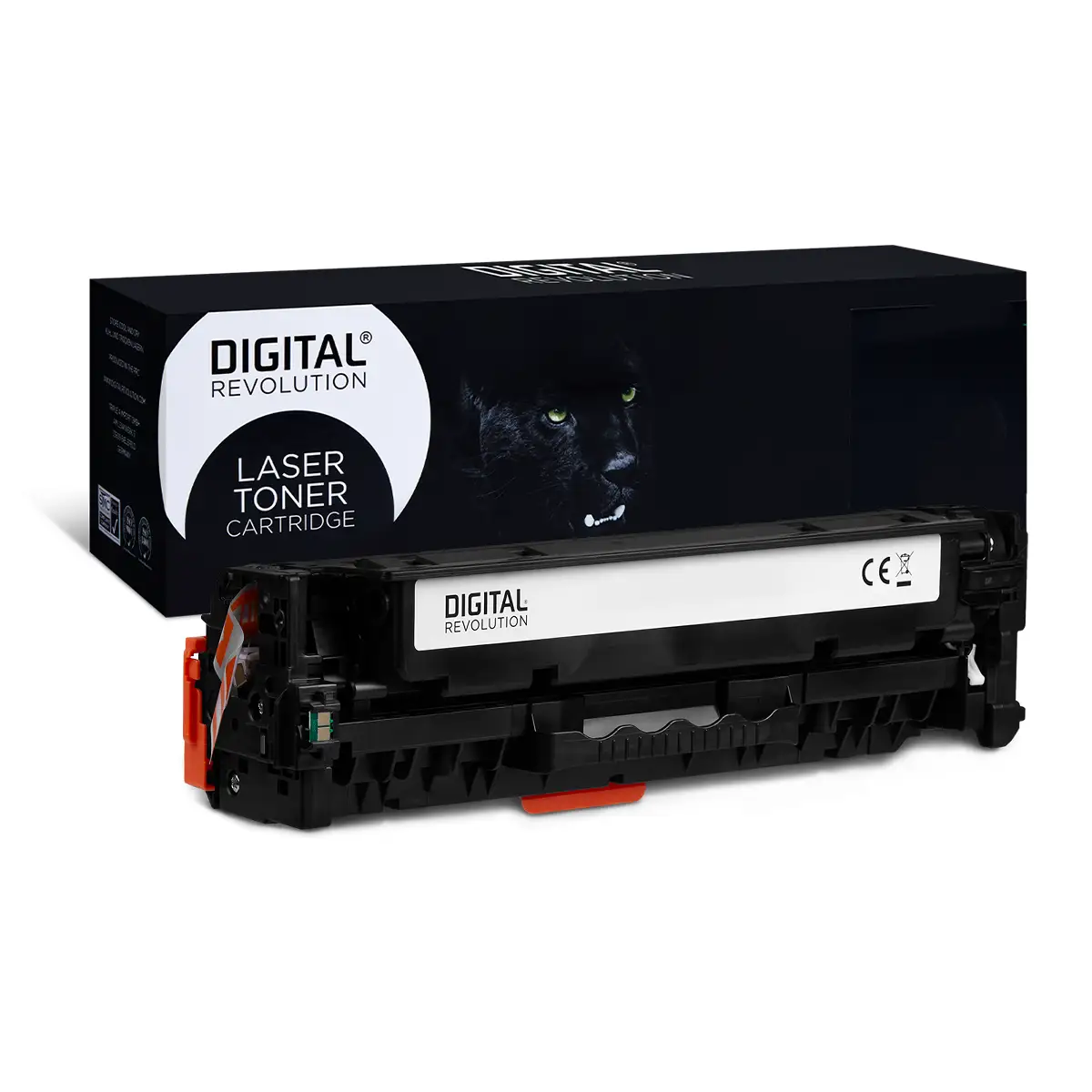 HP 305X, 304A, 312X, 718 BK - alternativer ECO Toner 'schwarz' 4.000 Seiten - Digital Revolution