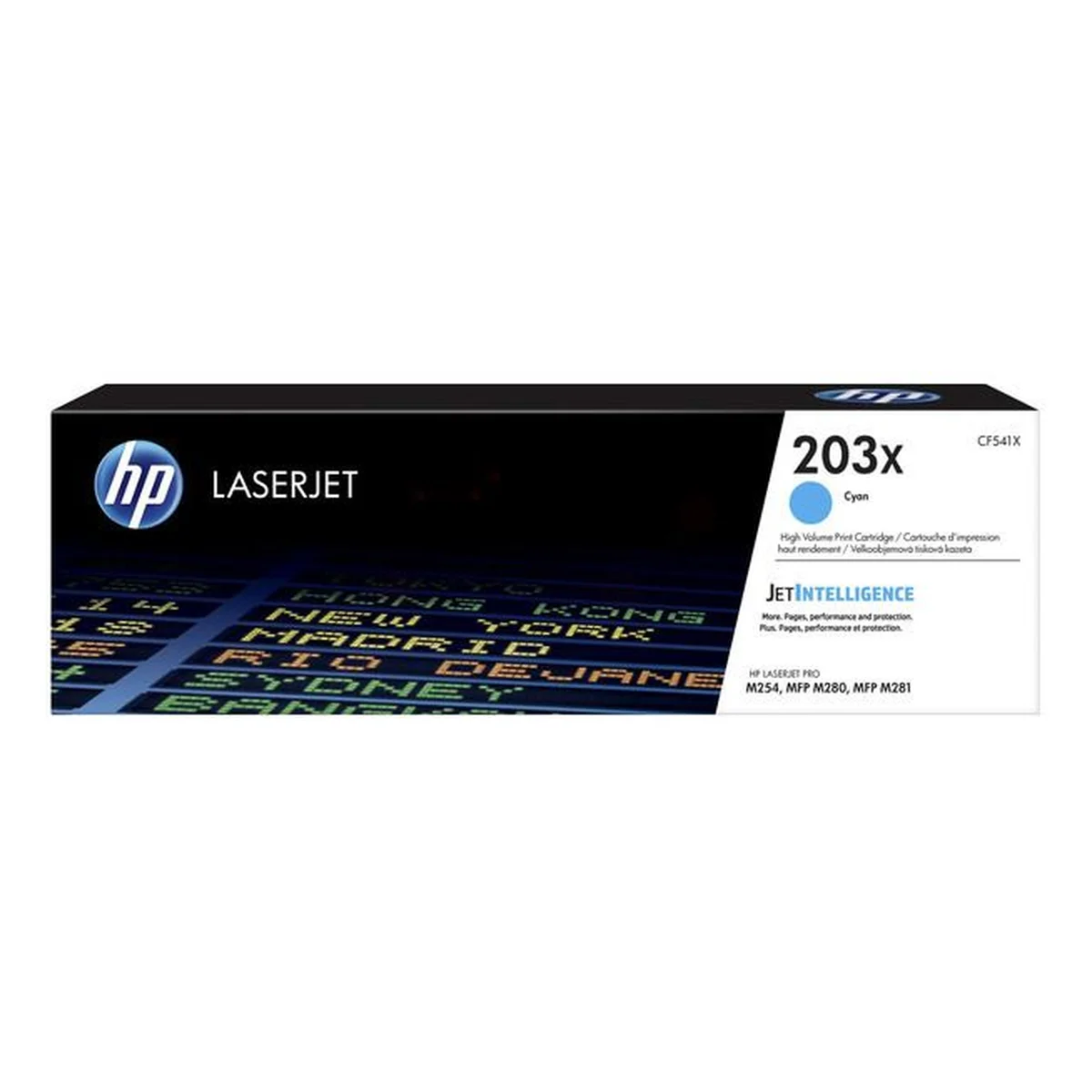 HP 203X Toner cyan 2.500 Seiten (CF541X)