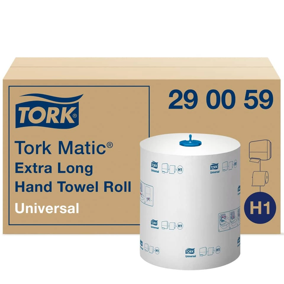 Matic® Rollenhandtuch für System H1 - 6 Rollen 21 cm x 280 m, weiß, 1-lagig