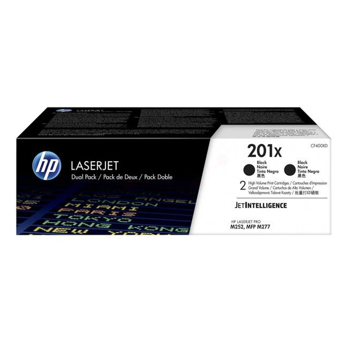HP 201X Toner schwarz 5.600 Seiten (CF400XD)