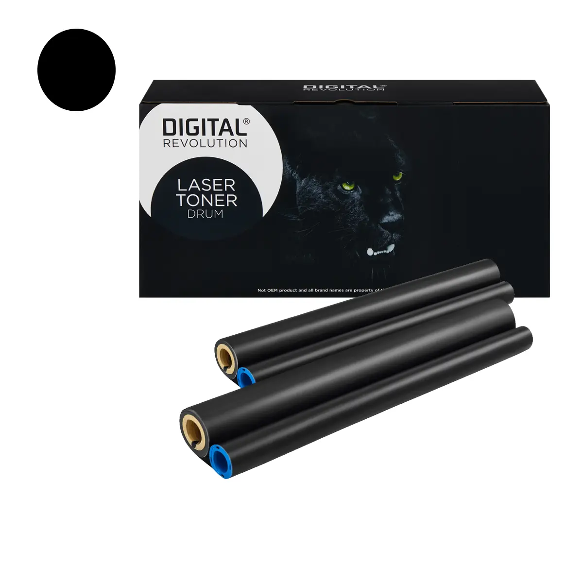 Digital Revolution Thermotransferrollen PC 402 RF, PC 72 RF 47 Meter 2 Stück