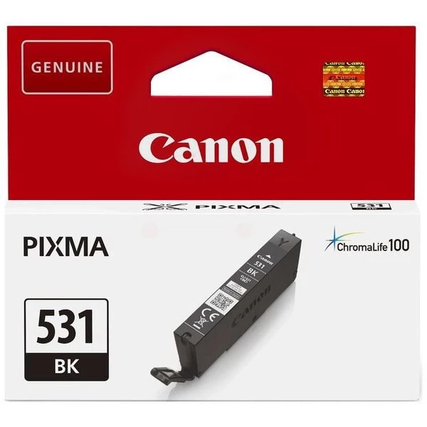 Canon Druckerpatrone 'CLI-531 BK' foto schwarz 8,2 ml