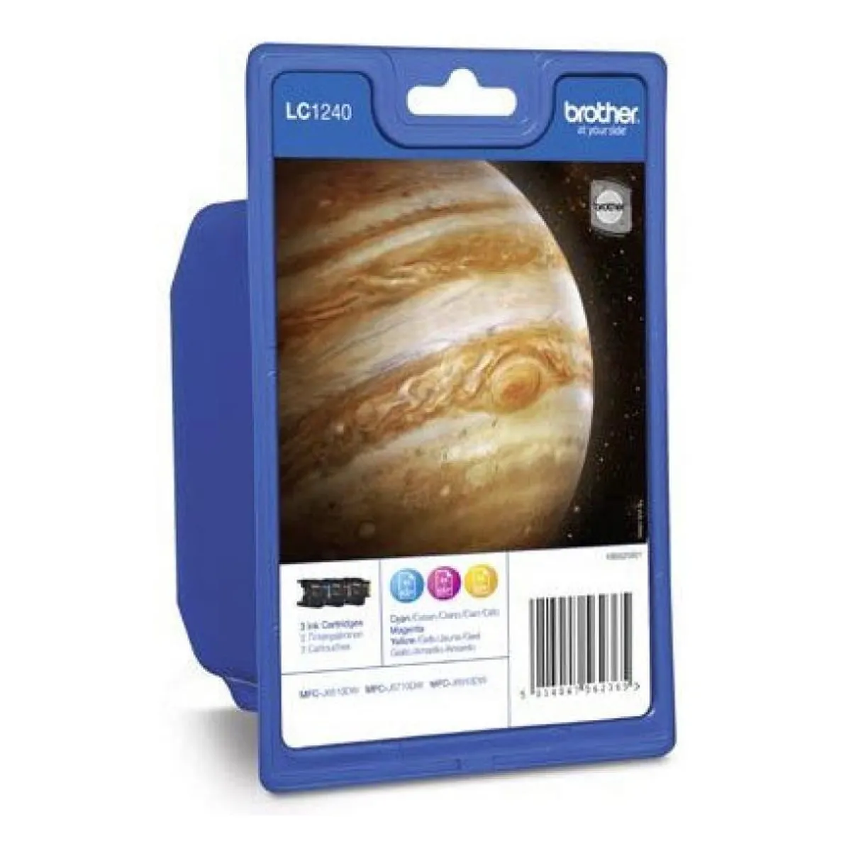 Druckerpatronen MultiPack Brother LC-1240RBWBPDR cyan magenta gelb 1.800 Seiten