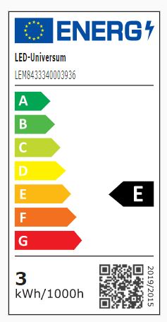 LED 'Kompakt', 3.5W, G9