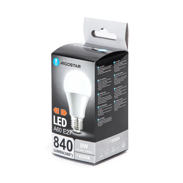 Aigostar LED 'Birne', 9W, E27
