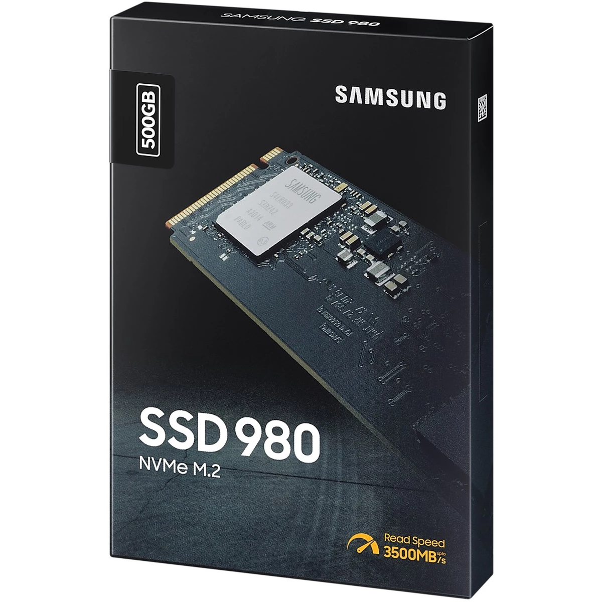 Samsung SSD M.2 500GB 980 NVMe PCIe 3.0 x 4 retail