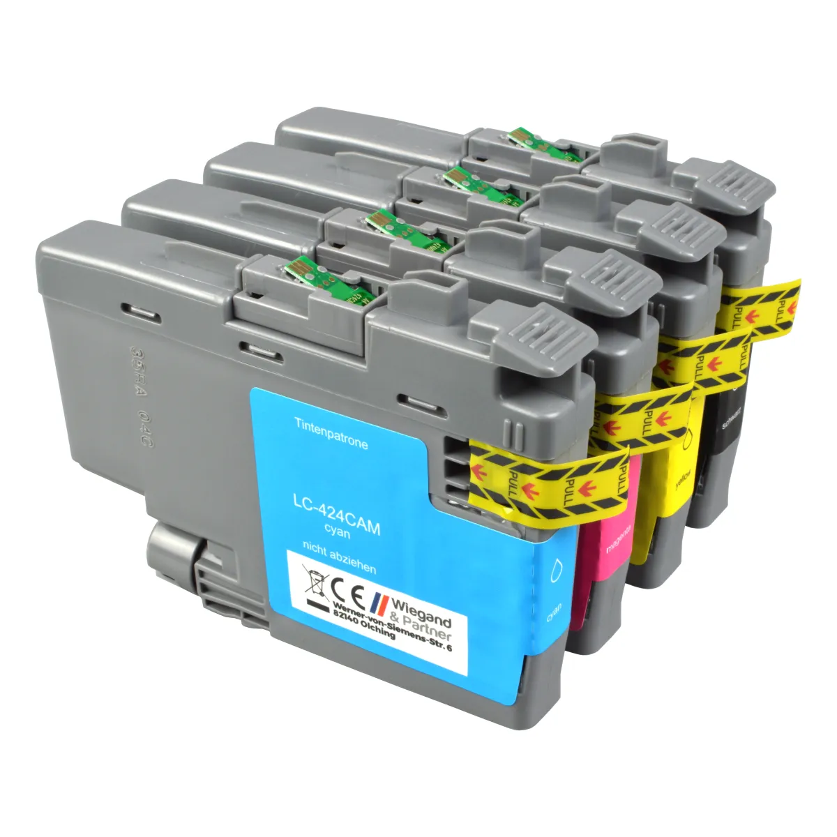 Brother LC-422 - alternative Patrone MultiPack 'schwarz cyan magenta gelb' 7500 Seiten - Digital Revolution