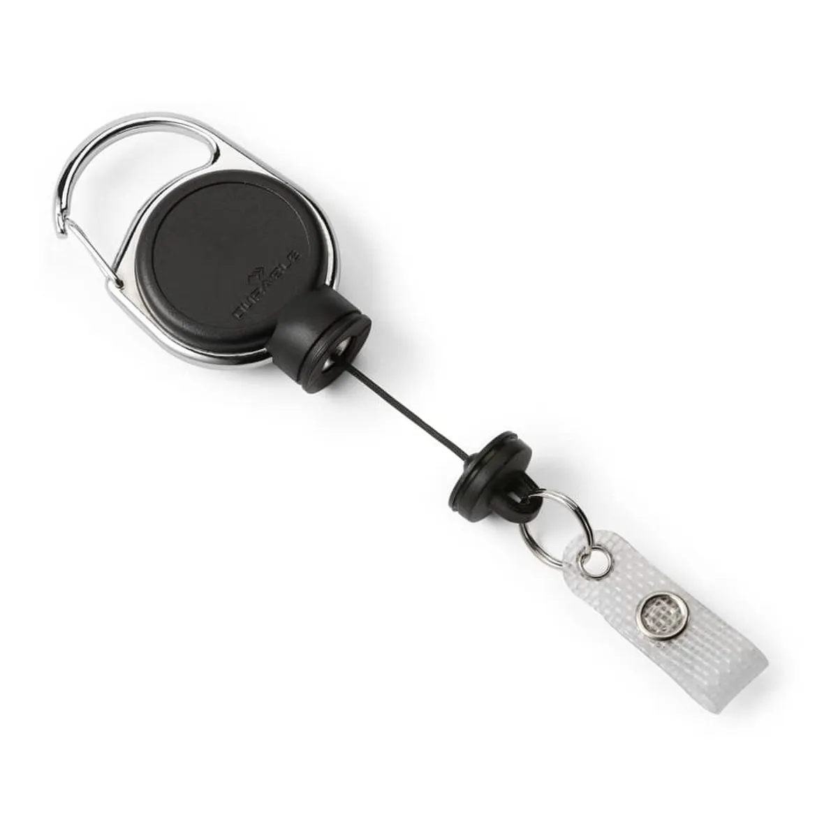 Durable Ausweishalter JOJO EXTRA STRONG - Aufrollmechanismus ca. 60 cm, schwarz