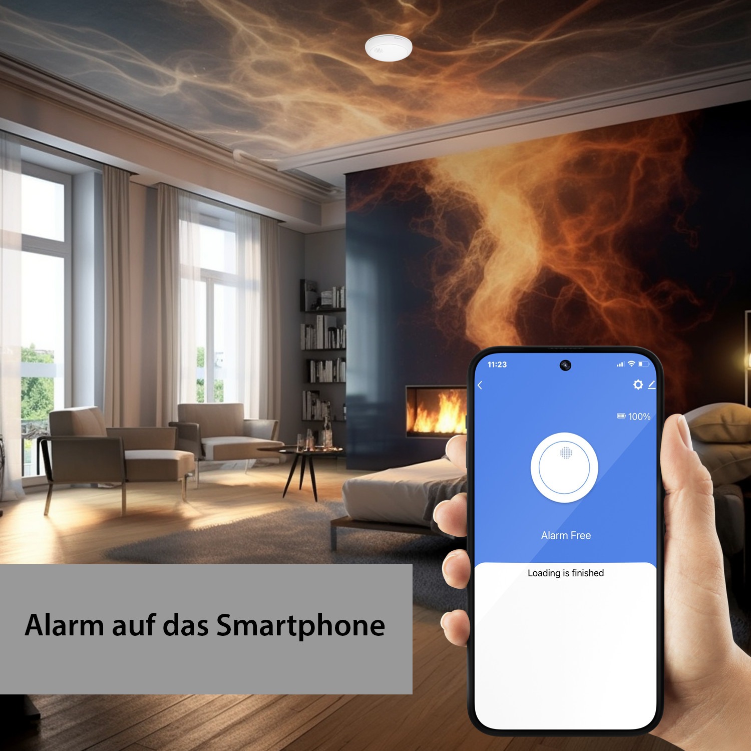 XCOAST Smart Home Rauchmelder