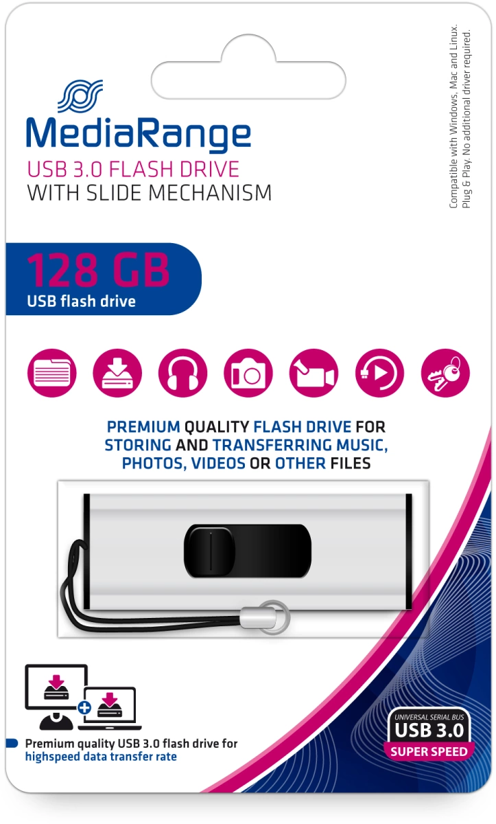 USB Speicherstick 3.0 | 128 GB MediaRange