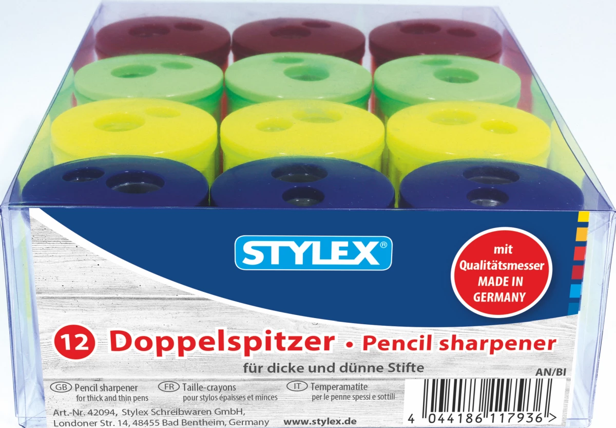 Stylex Doppelspitzer 'Tonne'