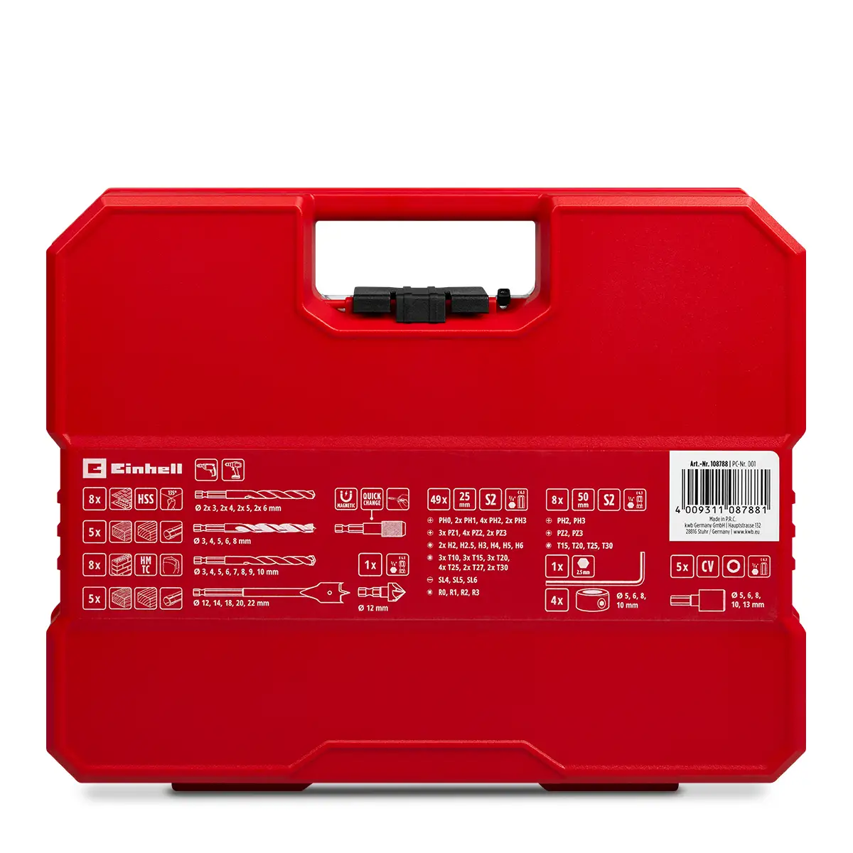 Einhell XL-CASE, 95tlg