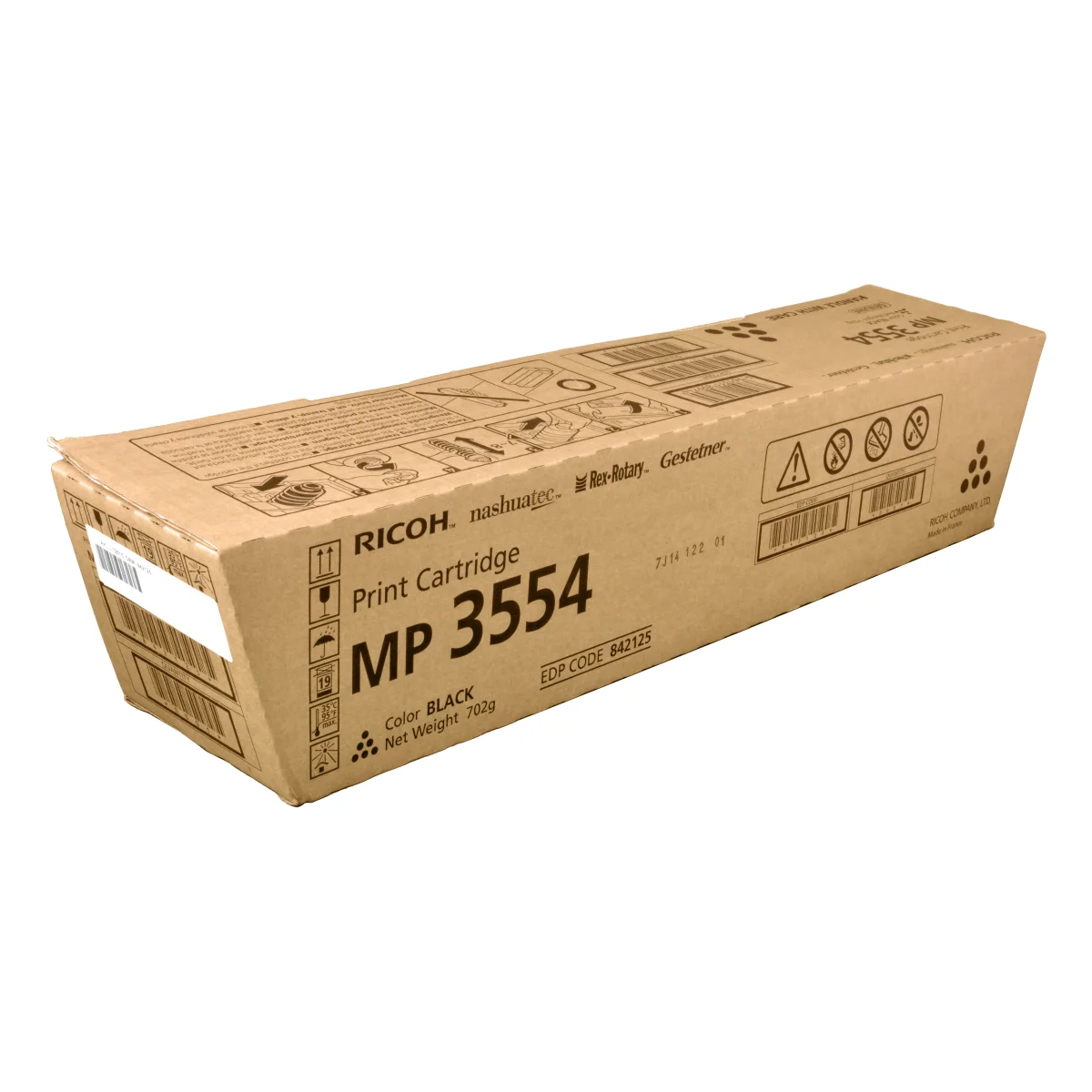 Ricoh Toner 842348  842125  841994  MP3554  schwarz OEM