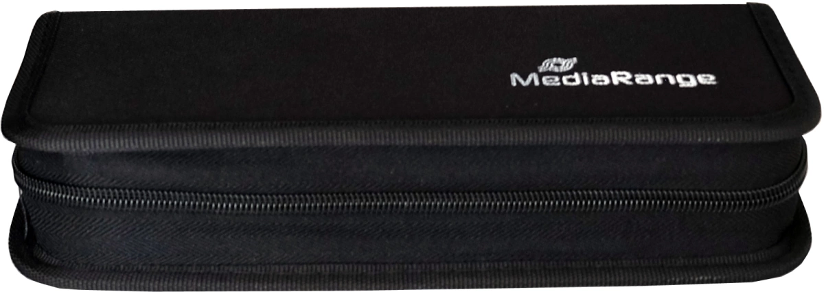 MediaRange Flashdrive-Mappe für 10 USB-Sticks und 5 SD-Karten