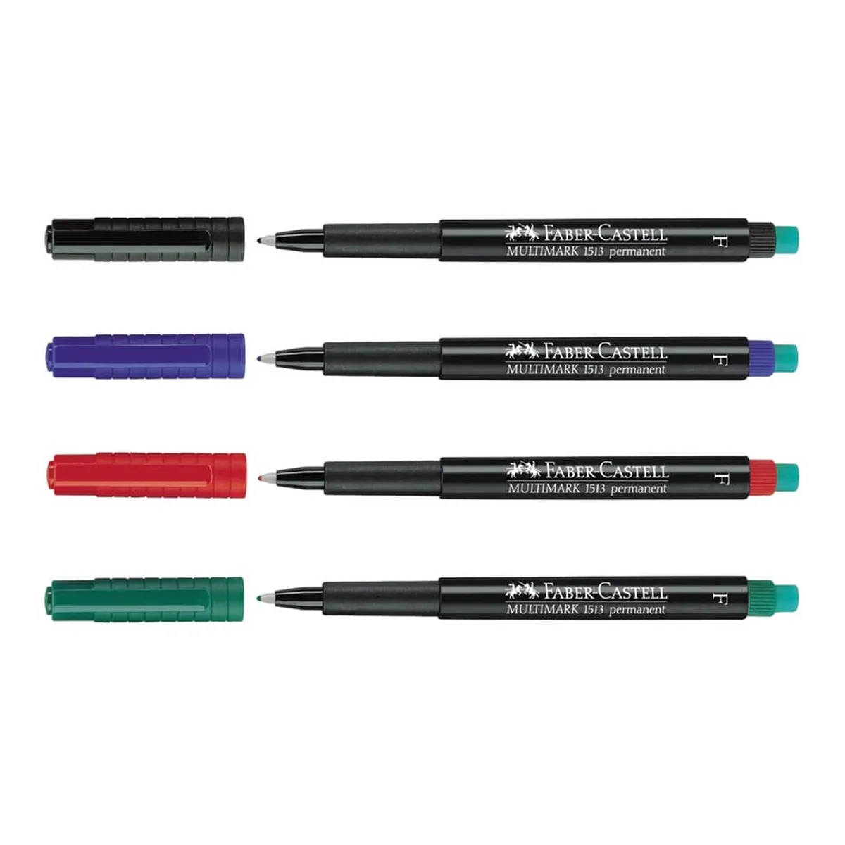 Faber-Castell CD-Marker MULTIMARK - permanent, S, schwarz