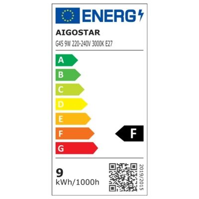 Aigostar LED 'Birne', E27, 9W, 2 Stück