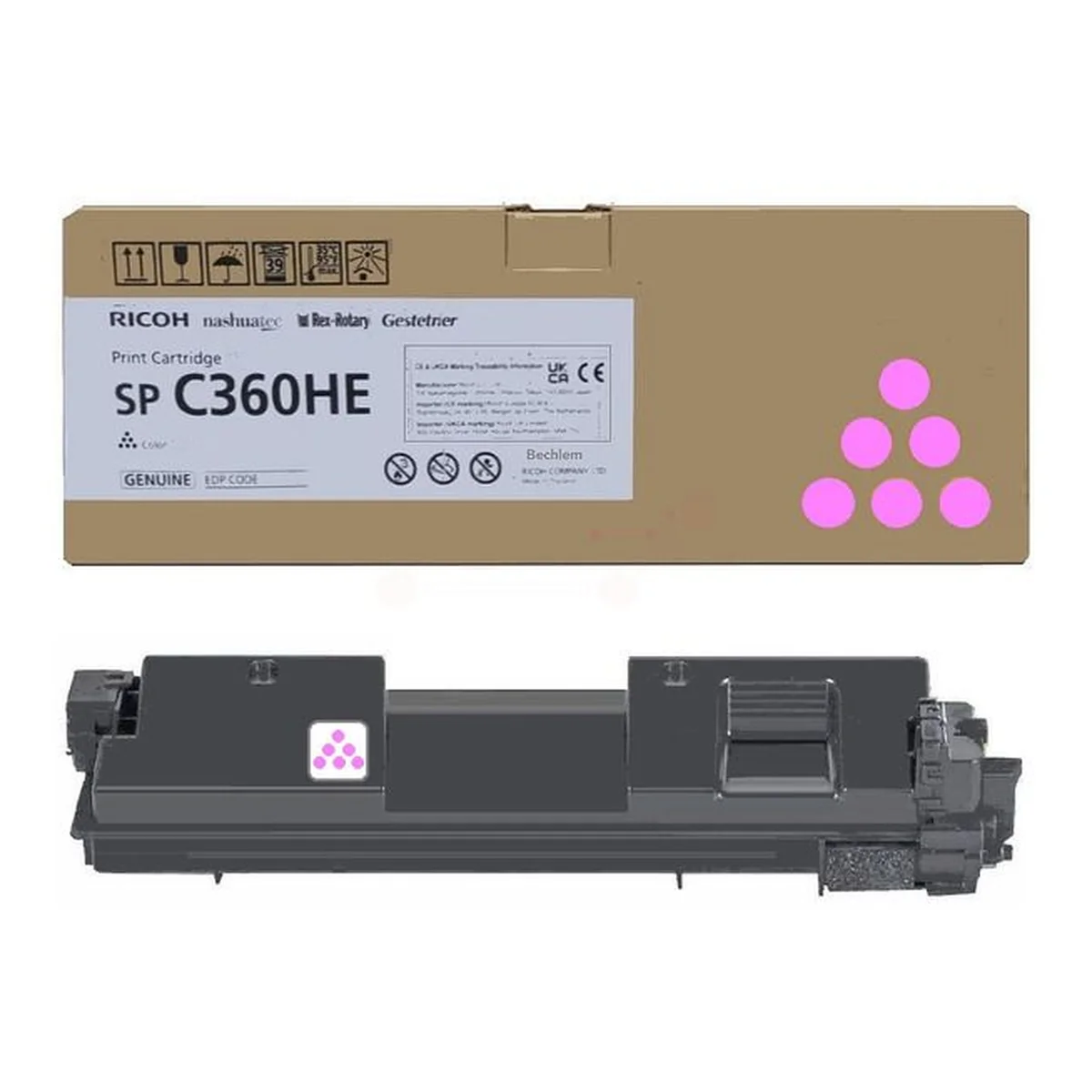 Ricoh SPC360HE Toner magenta 5.000 Seiten (408186)