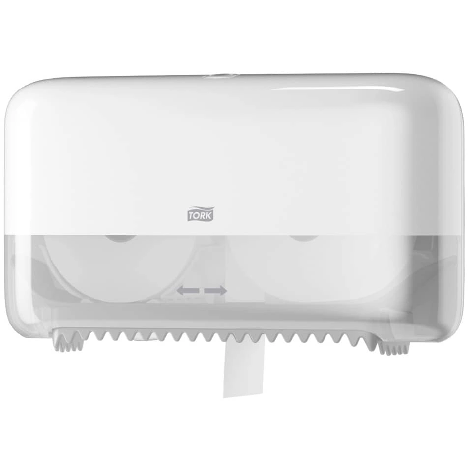 TORK Doppelrollenspender für hülsenloses Midi Toilettenpapier System T7